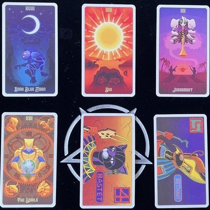 JOJO Stand Card Tarot cards(Complete Set of 53 + 31 Cards)