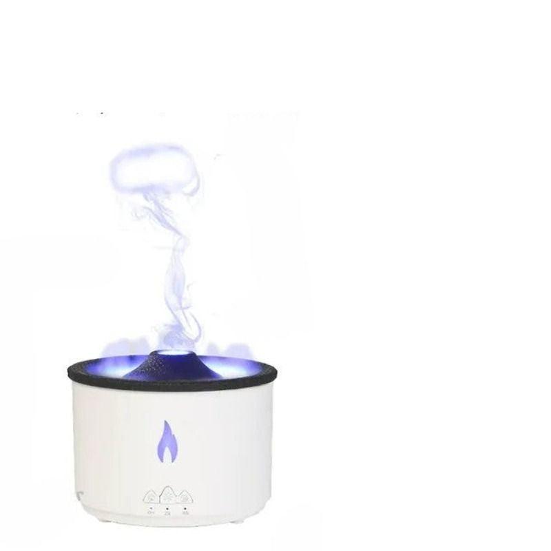 Volcanic Flame Aroma Diffuser – Quiet and Efficient Humidifier