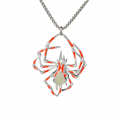 Arachneck Halloween Luminous Spider Necklace