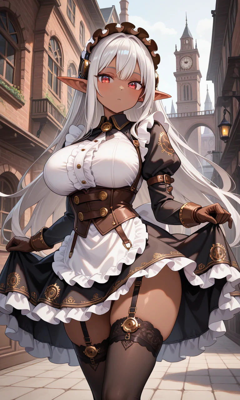 Anime Girl Free [Dark Elf Maid].(Free)