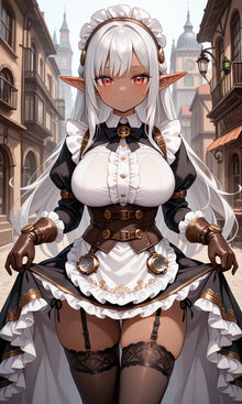Anime Girl Free [Dark Elf Maid].(Free)