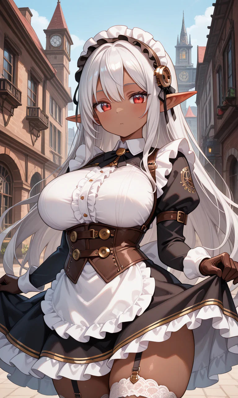 Anime Girl Free [Dark Elf Maid].(Free)