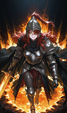 Anime Girl Free [Fallen female knight].(Free)