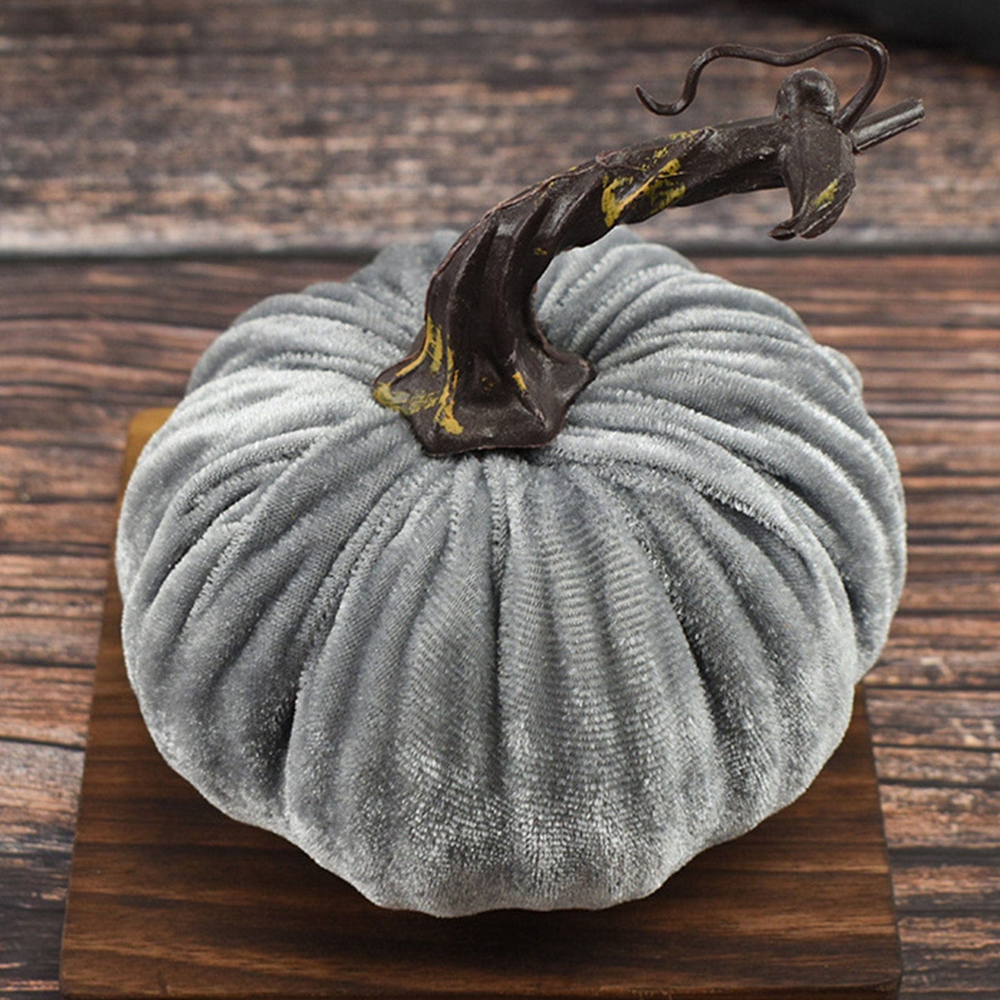 Punkin Mini Velvet Halloween Pumpkins