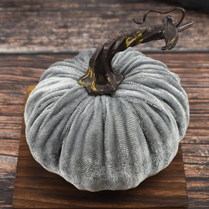 Punkin Mini Velvet Halloween Pumpkins