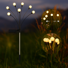 Garden Solar Lights With Soft Firefly Glow