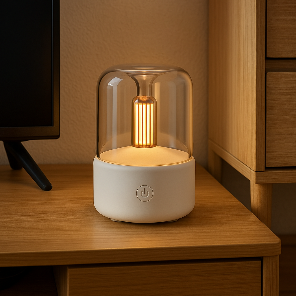 USB Designed Aroma Diffuser Humidifier With LED Mist