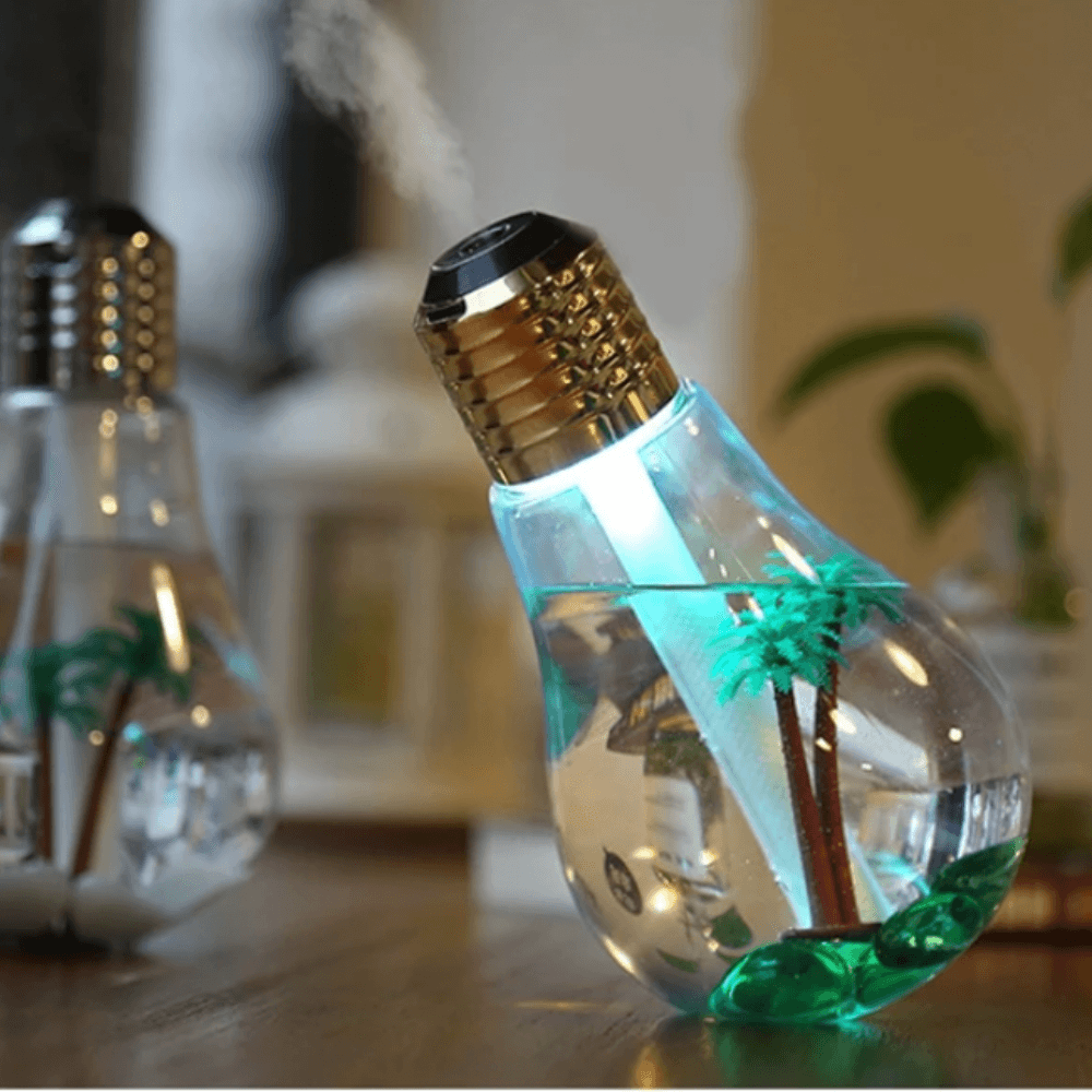 Color Changing Bulb Air Humidifier To Enhance The Space