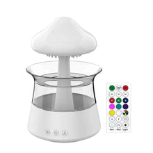 Decorative Rain Cloud Humidifier With LED Mist Essential Diffuser