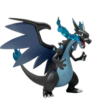 Detailed Pokemon Glurak Charizard or Quajutsu Greninja figure