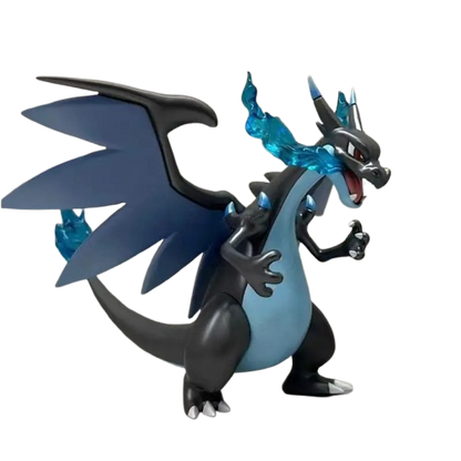Detailed Pokemon Glurak Charizard or Quajutsu Greninja figure