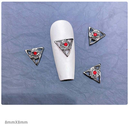 Gothastic 3D Gothic Halloween Nail Charms – Pack of 10