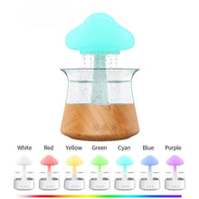 LED Mushroom Humidifier With Color Changing Mist And Quiet Operation