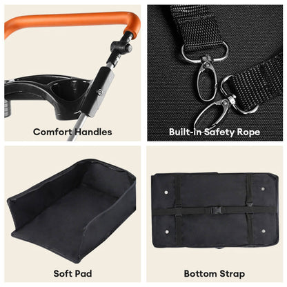 Outdoor Multifunctional Lightweight Foldable And Detachable Pet Stroller