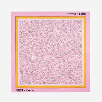 FUNNYFUZZY X Klarna 여행용 안전 대형견용 카시트 침대