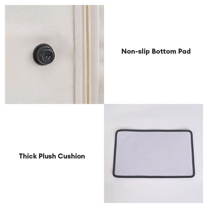 Colorblock Multi-Pocket Crossbody Handbag Cat Carrier Bag