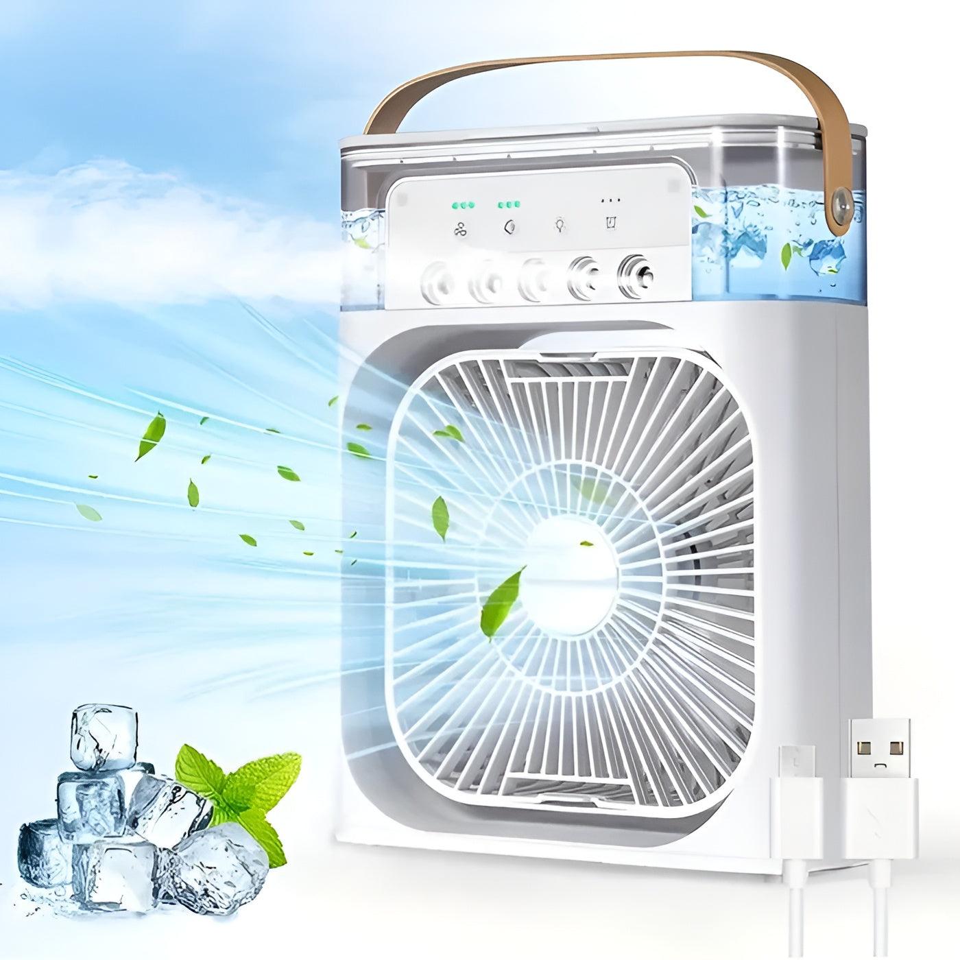 Frost Air Ice Fan For Instant Portable Cooling Sleep Fan