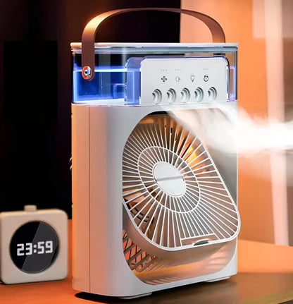 Frost Air Ice Fan For Instant Portable Cooling Sleep Fan