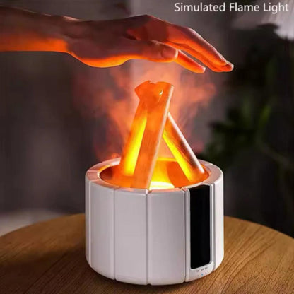Ultra Quiet Aromatherapy Diffuser with Simulated Flame