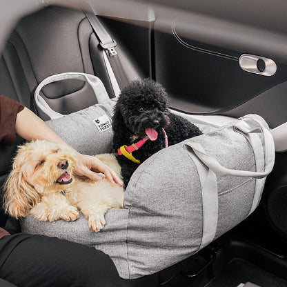 Travel Safety Puppy Dog Car Seat Bed - First Class