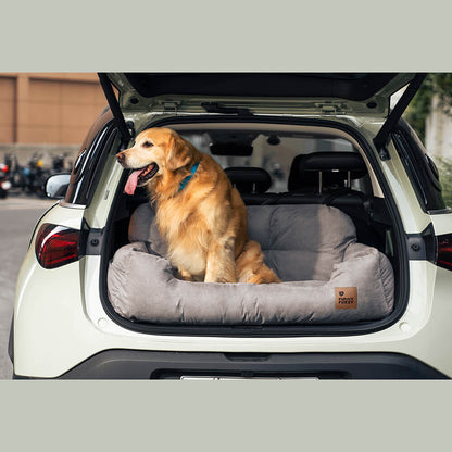 Travel Bolster Safety Medium Large Dog Car Back Seat Beds