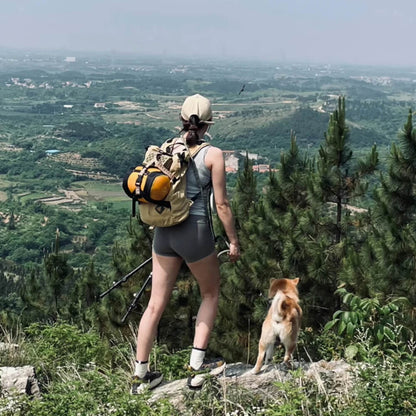 Ventilated and Durable Outdoor Hiking Dog Carrier Bag