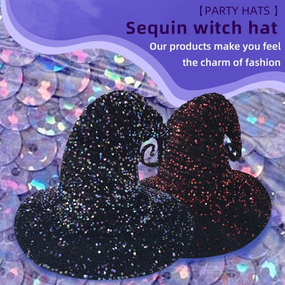 Starrywitch Sparkling Sequin Witch Hat