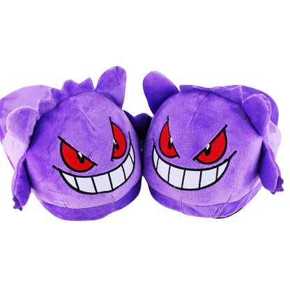 Gengar plush slippers
