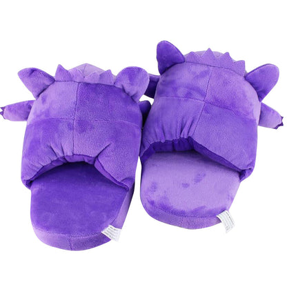 Gengar plush slippers