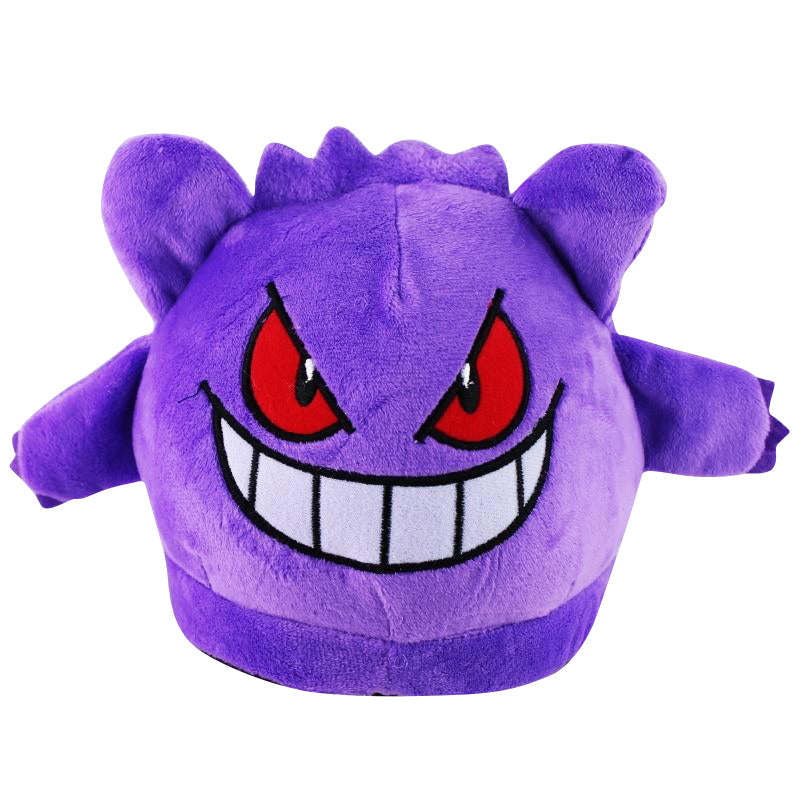 Gengar plush slippers