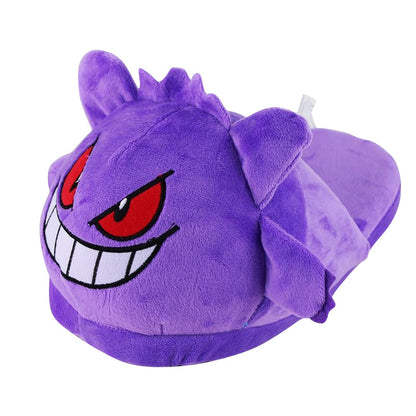 Gengar plush slippers