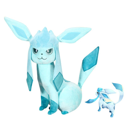 새로운 모습의 글라지올라/글레이시아 - 포켓몬 봉제인형 (약 30cm)