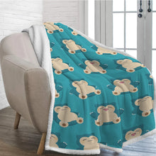 Fluffy Pokemon flannel blanket