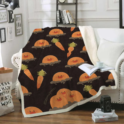 Fluffy Pokemon flannel blanket