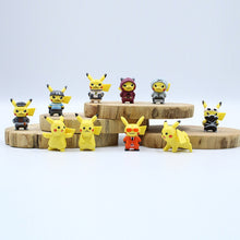 10 different Pokemon Pikachu figures