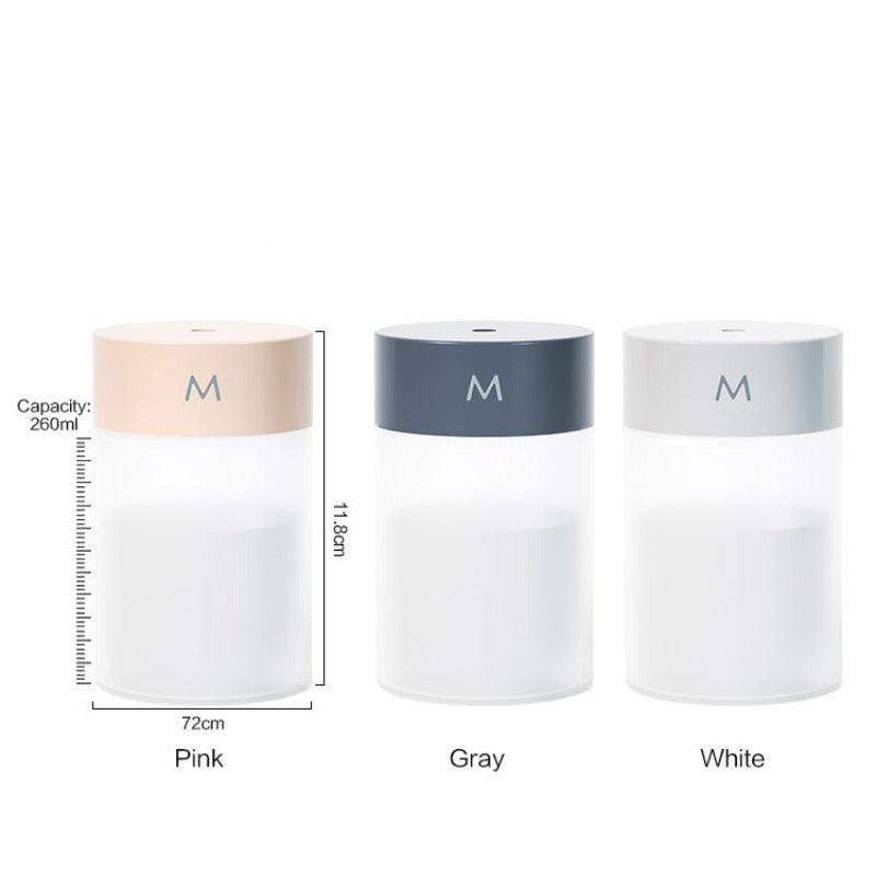 Ultrasonic Mini Air Humidifier For Quiet USB Mist Diffuser