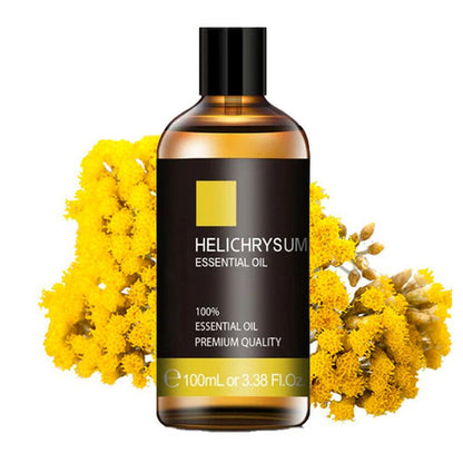 Helichrysum Essential Oil 100ml Natural Plant Extract With Dropper