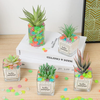 SunStone Luminescent Garden Pebbles | Pack Of 100