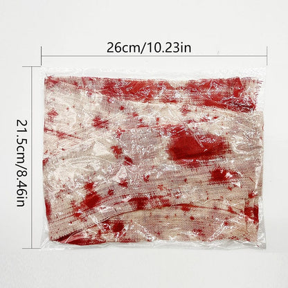 Hallowick 3m Bloody Cloth Strips for Halloween