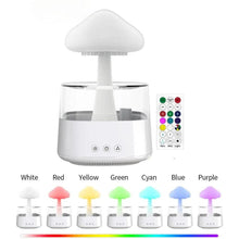 LED Illuminated Mushroom Humidifier For Soothing Mood And Mist