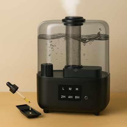 Ultrasonic 5L Top Fill Humidifiers With 360 Rotation Nozzle