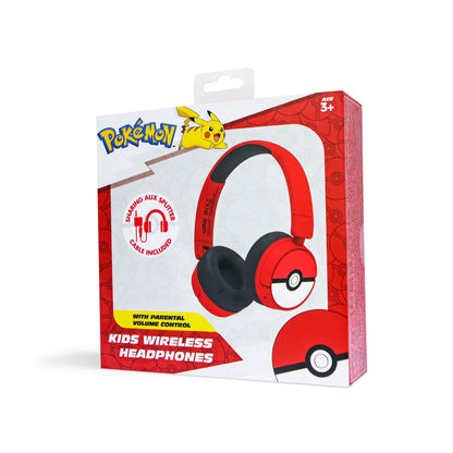 Pokémon Poke Ball Wireless Headphones