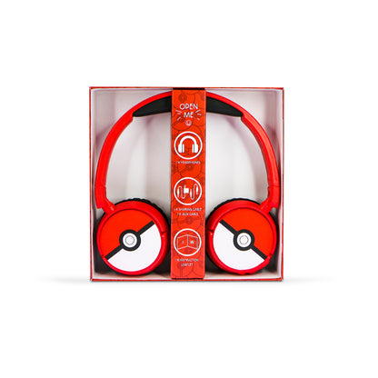 Pokémon Poke Ball Wireless Headphones