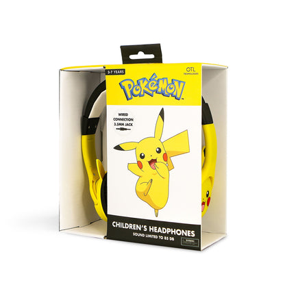 Pokémon Pikachu Kids Wired Headphones with Ears