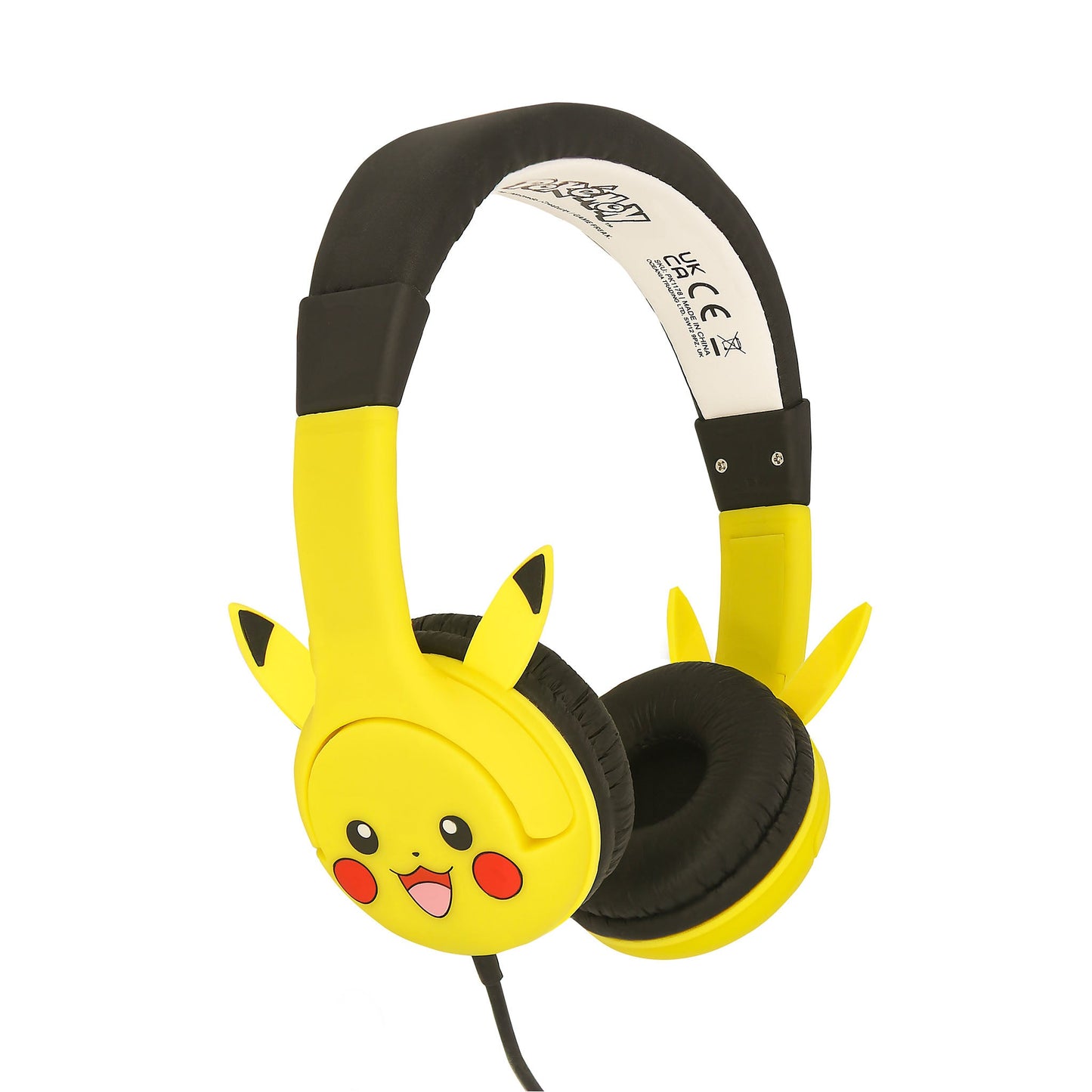 Pokémon Pikachu Kids Wired Headphones with Ears