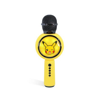 Pokémon Pikachu PopSing LED Light Up Wireless Karaoke Microphone