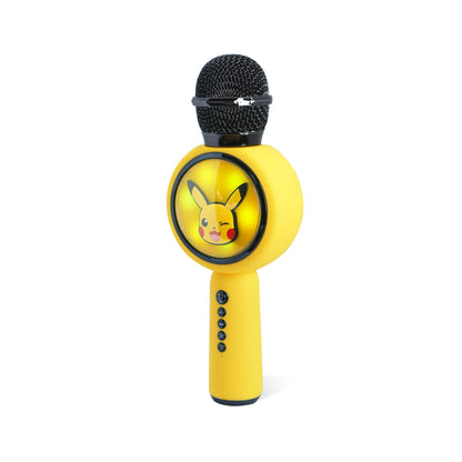 Pokémon Pikachu PopSing LED Light Up Wireless Karaoke Microphone