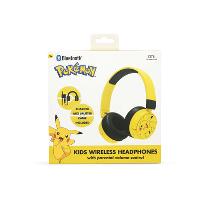 Pokémon Pikachu Kids Wireless Headphones