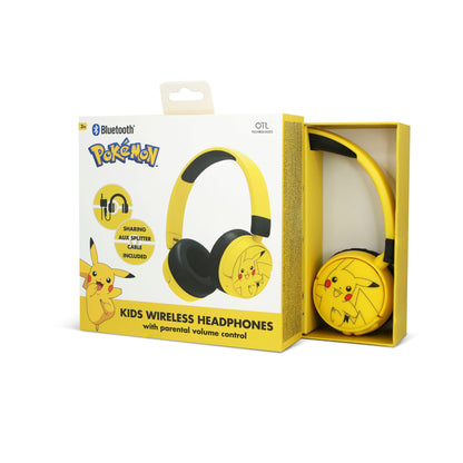 Pokémon Pikachu Kids Wireless Headphones
