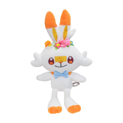 Flowers Pokemon soft toys Eevee, Galarian Gallopa, Feelinara, Hopplo and much more.